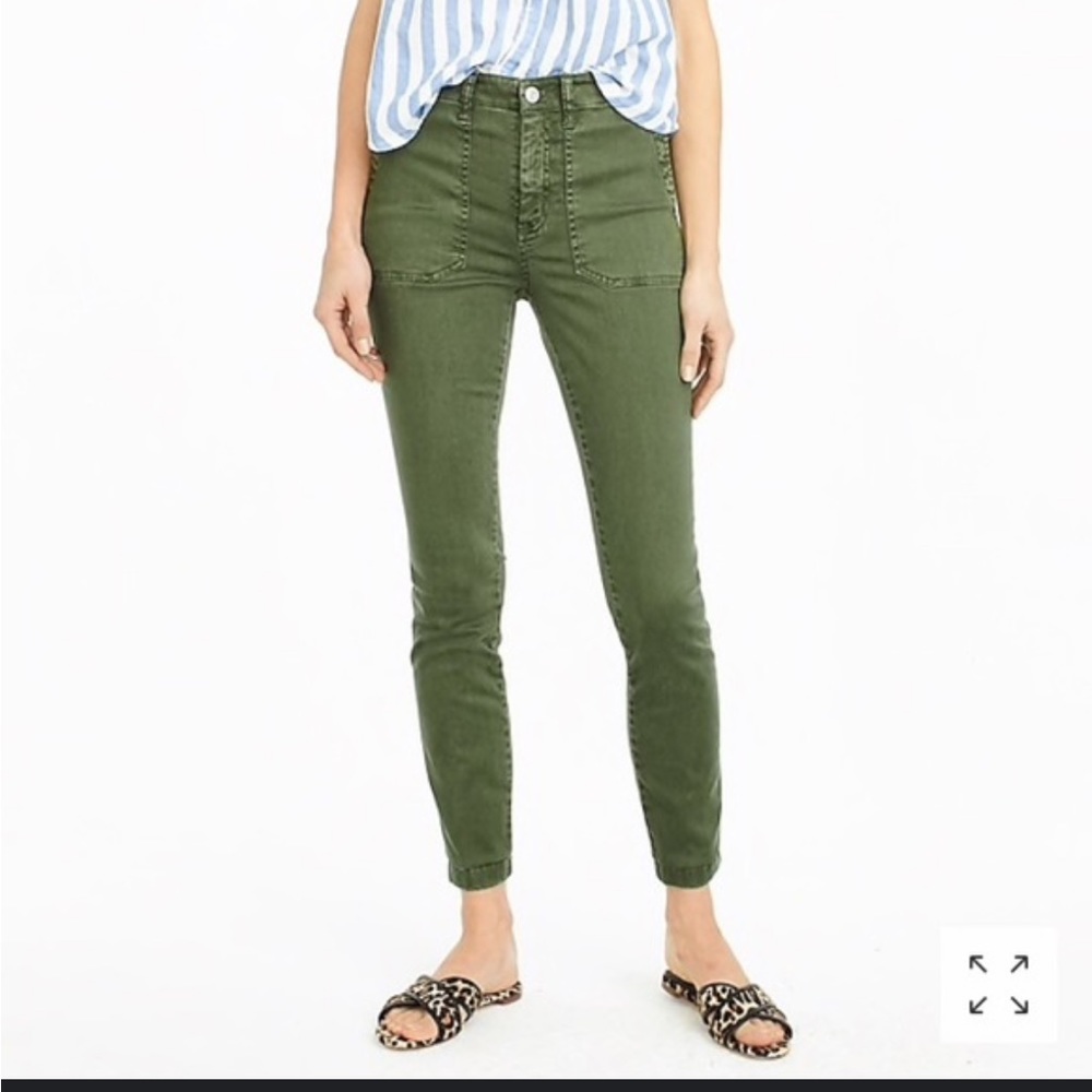 EUC Jcrew utility skinny pants